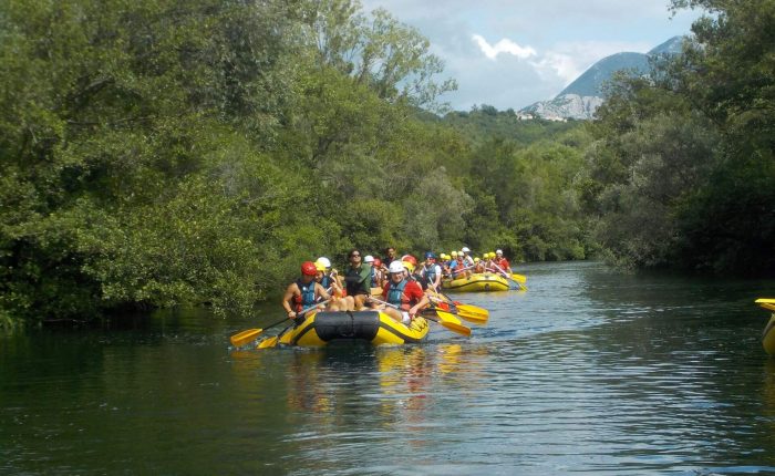 Cetina rafting from Trogir