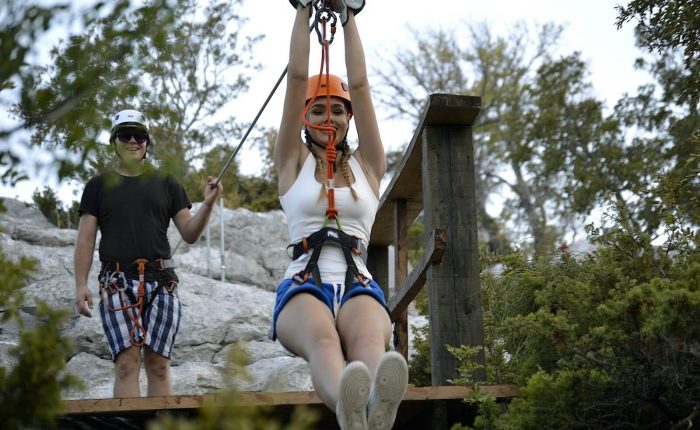 Zip line Split from Trogir