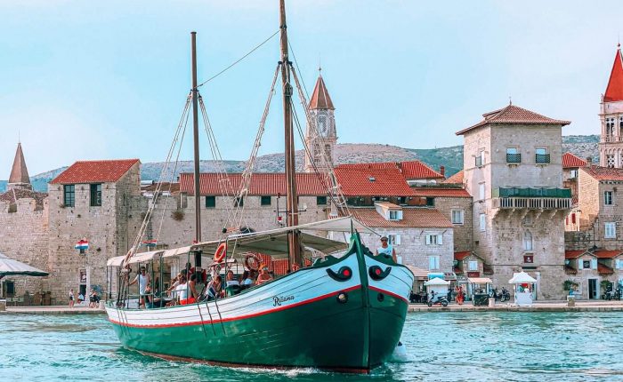Fish picnic Trogir Blue lagoon Maslinica